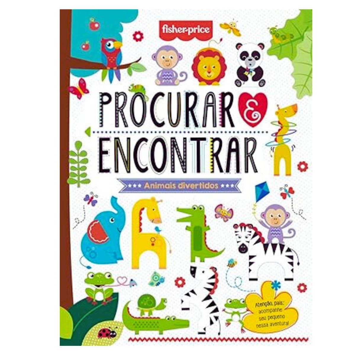 Livro Infantil Procurar E Encontrar Fisher - Price / Animais Divertidos - Ciranda Cultural Livro Infantil Procurar E Encontrar Fisher - Price / Animais Divertidos - Ciranda Cultural